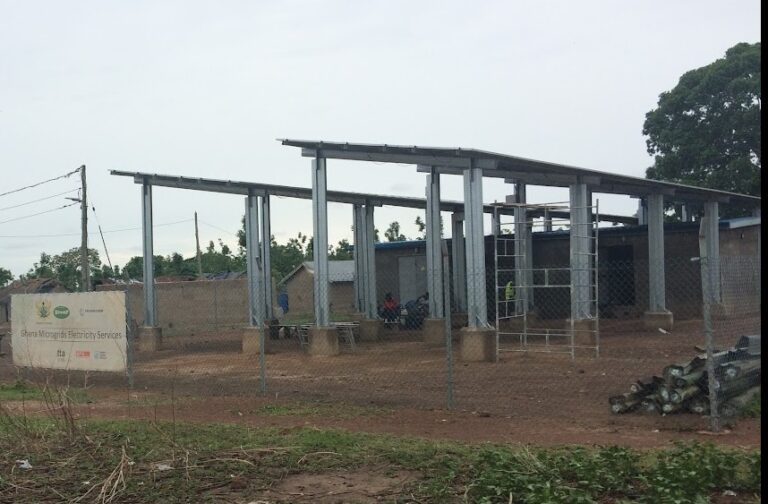 Microgrid project on Island community on the volta lake